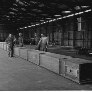 Conveyor steel casing, A.U.S.N. Co., Erskine Street wha...