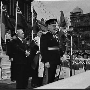 Australia Day ceremony at Sydney Town Hall