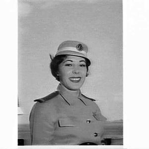 Air hostess, Airlines of NSW, Mascot
