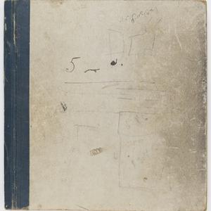 Item 08: Rough diary and miscellaneous notes, ca. Septe...