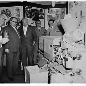 German machinery, Sydney Trade Fair, Showground, 1961