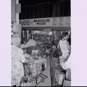 Jewel Warehouse Supermarket in an unidentified suburb, ...