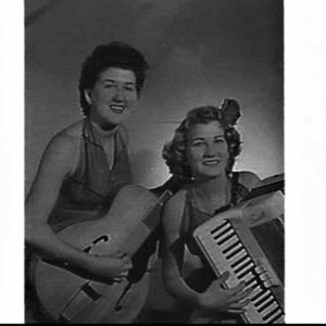 Mary and Rita Schneider, country and western singers an...