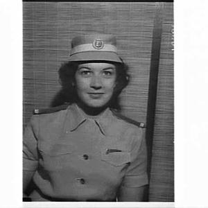 Air hostess, Airlines of NSW, Mascot
