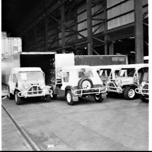 Morris Mini Mokes for the King of Maroko (Morocco ?) lo...