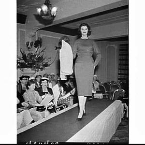 Adelyn Garments' fashion parade for 1957 at the Carlton...