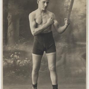Les Darcy, boxer - photographs, ca. 1909-1917