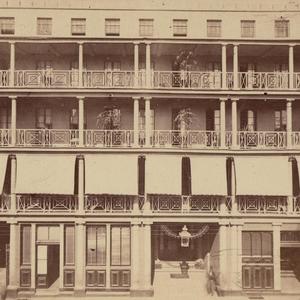 [Royal Hotel, George Street, Sydney, ca. 1870s / attrib...