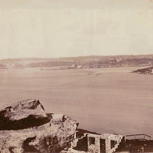 Lavender Bay looking towards Fort Denison ; Sydney Cove...