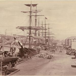 Circular Quay, Sydney, 1877