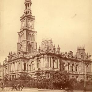 [Sydney Town Hall / attributed to the photographer Will...