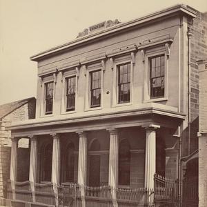 Savings Bank, Barrack Street, Sydney, 1870 / [attributed to Charles Pickering]