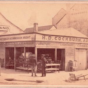 H.D. Cockburn, auctioneer, corner Pitt & Park Streets, ...