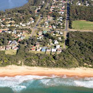 Aerial photographs of Culburra Beach, New South Wales, ...