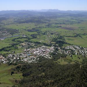 Aerial photographs of Kyogle, New South Wales, 13 November 2004 / by Daryl Jones