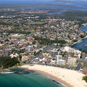Aerial photographs of Forster, New South Wales, 18 Apri...