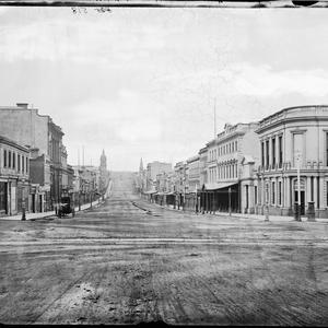 Collins Street, Melbourne, looking east from the Union ...