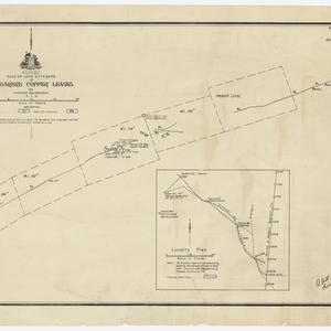 Plan of lode outcrops at Illgarere copper leases [carto...