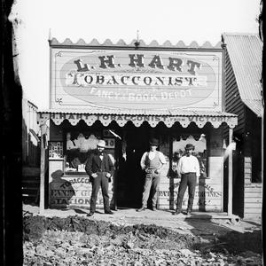 L.H. Hart, tobacconist, Hill End