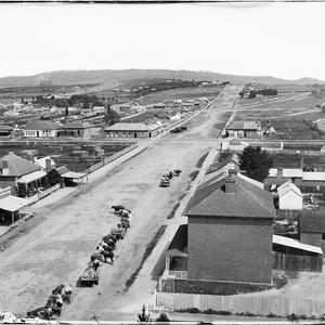 William Street, Bathurst, part of panorama looking sout...