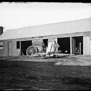 J. Bowler, wheelwright, blacksmith and shoeing forge, H...