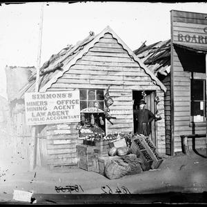 Simmons's miners' office, mining and law agent, public ...
