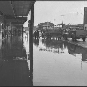 Floods in Hunter Street, Newcastle