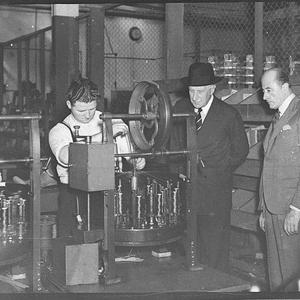 Visit to AWA works by Governor General
