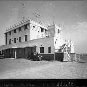Passenger lounge and control tower (taken for Building Publishing Co)