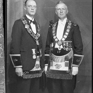 Buffalo Lodge members: Mr Brand and Mr Maroney. The new...