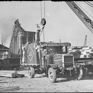 Jackson and Spring lorry (taken for "Transportation New...
