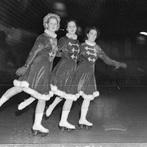 Roller skaters at the Palladium