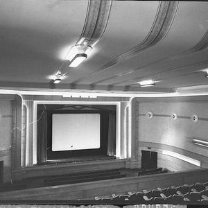 Kings Theatre at Marrickville. Oblique view of prosceni...