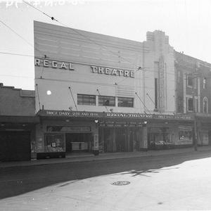 Exterior of the Regal Theatre, Bondi Junction; "Last Ou...