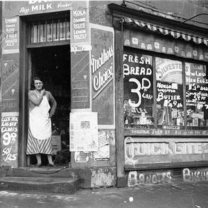 Riley & Fitzroy Streets corner grocery store at the tim...