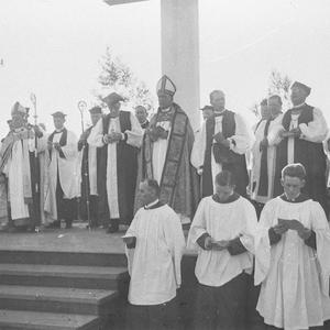 All Services Church Parade; clergy and choir