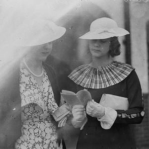 Fashions: Miss Helen Thompson and Mrs Nancy Throsby