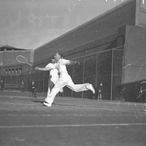 Men's doubles, City of Sydney tennis; Don Feruson and Dave Thompson
