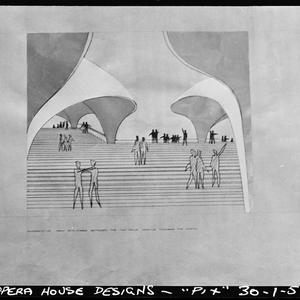New Opera House designs, 30 January 1957 / photographs ...