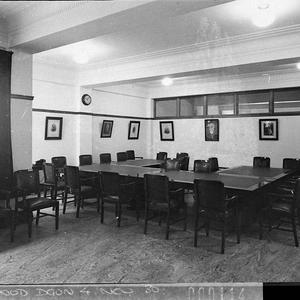 Interior of the reading room, Bible House (for Building...
