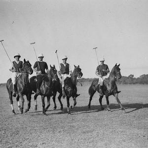 Unidentified polo team