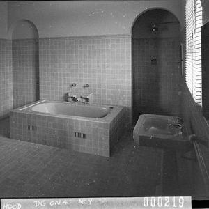 Guest bathroom with shower alcove, "Burnham Thorpe", Go...