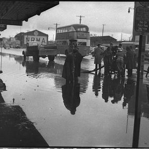 Floods in Hunter Street, Newcastle