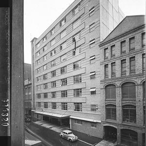 S Hoffnung's Building, Sussex Street frontage (for Buil...