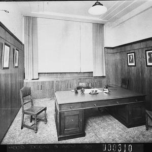 The manager's office at Hoffnung's (for Building Publis...