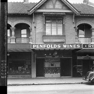 Penfold's Wines display in shop windows in the Mosman W...