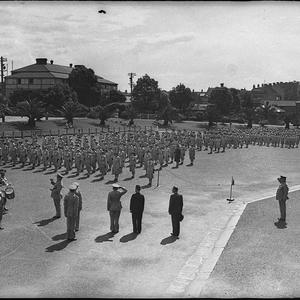 VAD parade, Victoria Barracks