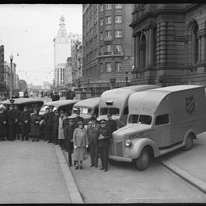 Salvation Army mobile canteens