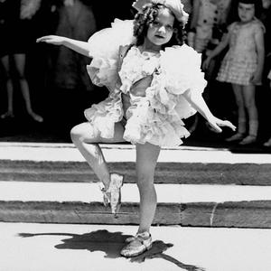 Tap-dancer Shirley Sloss at the Rail & Tramway eisteddf...