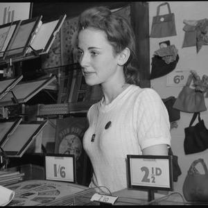 File 31: Sandwich girl (Girls at work series), 1946 / p...